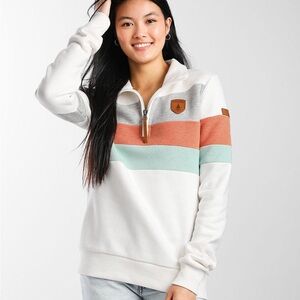 Wanakome Betty 1/4 Zip Pullover Sweatshirt Womens Small Outdoor Hiking Camping